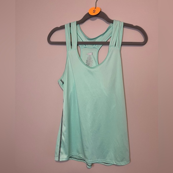 Athletic Tank Set - Includes 3 - Aqua, Blackl/White, Pink - Picture 2 of 7